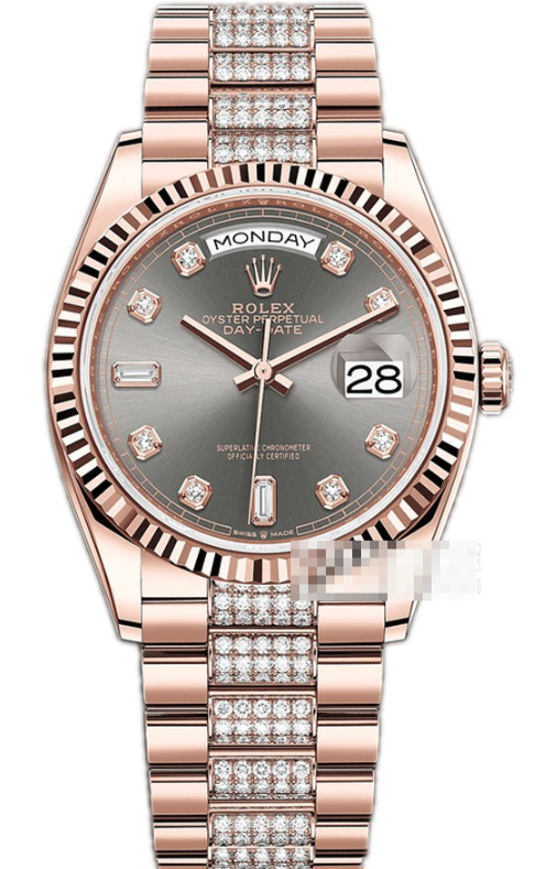 ロレックスコピー時計Day-Date 40 m128235-0051 エバーローズが纏う、優雅の新次元